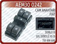 CAM ANAHTARI FIAT DOBLO III SOL DORTLU 10>15