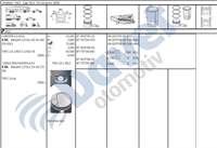 MOTOR PISTON SEGMAN 80.5 0.60 FIAT UNO TIPO PALIO 1.4