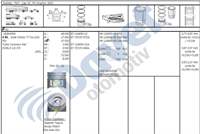 MOTOR PISTON SEGMAN 82.00 0.40 FIAT DOBLO 1.9JTD OPEL ASTRA H 1.9 CDTI VECTRA C 1.9 CDTI