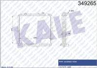 MOTOR SU RADYATORU KIA BONGO 2.4 TDCI / K2500 (SD) 2.5D 03-> 470×528X48