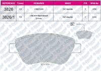 FREN BALATASI ON LINEA 1.3 -STILO-BRAVO-SIENA-PALIO-ALBEA 1.2-1.4-1.6-1.9D MULTIJET 10-01--> DOBLO 1.3D NEMO-BIPPER-FIORINO TEK FISLI WVA 23705