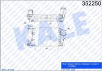 TURBO RADYATORU INTERCOOLER RENAULT ESPACE V / MEGANE IV / SCENIC IV / TALISMAN 1.6DCI-1.6TCE 15>