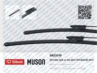 SILECEK SUPURGESI TK 580/530MM (MUZ TIPI) KANGOO II 01/08-->