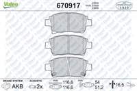 ON FREN BALATASI  TOYOTA COROLLA 1.4 1.6 1.4VVTI 1.6VVTI 1.8 00>07/YARIS 1.3 1.5 1.4 D-4D 99>05