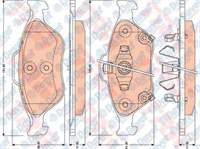 ON FREN BALATASI YARIS VVT I 06>11 YARIS HYBRID 11> FRANSA TIPI