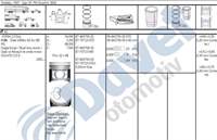 MOTOR SEGMAN 93.40MM 0.40 FARK FIAT DUCATO MASTER MOVANO 2.5 01- DUZ OLCU 3×2*3