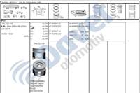 MOTOR SEGMAN RENAULT MASTER 2.5DCI 06- MOVANO 2.5CDTI 06- G9U 632 650 120 146PS 88 107 KW