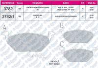 FREN BALATASI ON FISLI WVA 23130 BORA-CADDY III-GOLF IV - V - VI-JETTA-POLO 00-->