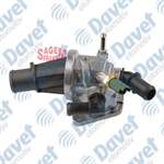 TERMOSTAT KOMPLE DOBLO-ALBEA-PALIO 1.3 JTD UZUN BORULU MUSURLU