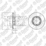 ON FREN DISKI AYNASI 6D-228MM R12 69-94