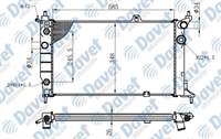 MOTOR SU RADYATORU BRAZING ASTRA F 1.4-1.6-1.8-2.0  585×348X26 OTOMATIK SANZUMAN ***