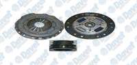DEBRIYAJ SETI RULMANLI FIAT ALBEA 03- DOBLO 05> 1.3 JTD MULTIJET PEUGEOT BIPPER 1.3HDI 10- 16V YENI TIP BASKI 218 CAP