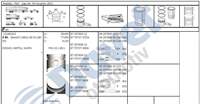 MOTOR PISTON SEGMAN 0.60MM 84.00MM FIAT M131 1.6