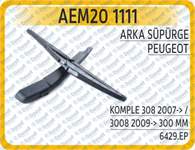 ARKA SILECEK SUPURGESI KOMPLE 300 MM P308 07>- P3008 09>