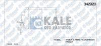 KLIMA RADYATORU VW SUPERB / PASSAT 1.8 T / 1.9 TDI / 2.0 TDI / 2.5 TDI / 2.8 V6 01-08 (AL/AL) (KURUTUCU ILE)