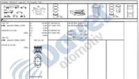 MOTOR SEGMAN 82.70MM STD RENAULT MEGANE II SCENIC LAGUNA 2.0 16V F4R
