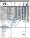 PISTON+SEGMAN STD (80.00MM) KANGOO MEGANE LAGUNA TRAFIC SCENIC VIVARO CARISMA 1.9TDI F9Q 1.9D (DUZ KANAL) ####