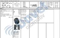 MOTOR PISTON SEGMAN 86.50MM 0.50 FARK PEUGEOT BOXER III JUMPER III 22DT PUMA 100BG 120BG 130CV 2.2HDI 16V TRANSIT 140PS 2.2TDCI EURO 5 06-11