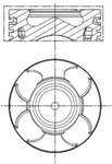 MOTOR PISTON SEGMAN OPEL ASTRA H-J-CORSA-DOBLO-FIORINO-LINEA-1.3 Z13DTH-DTJ-A13DTE 69.60-STD