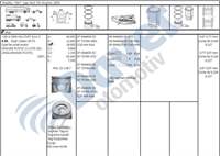 MOTOR PISTON  SEGMAN 69.6  0.40MM FARK OPEL ASTRA J Z13DTH DTE 90PC CORSA D FIAT GRANDE PUNTO 1.3 CDTI 16V LINEA GRANDE PUNTO 199A3000 MTJ EURO 5 Z13 DTH-A13DTE EURO 5 16V 4 SIL. 1248 CC-66KW 90 PS 17.6:1