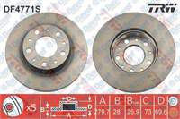 ON FREN DISKI AYNASI BOXER III - JUMPER III - DUCATO III 14Q15 JANT CAP: 280mm -KALINLIK: 28mm  YUKSEKLIK : 69.6mm HAVA SOGUTMALI