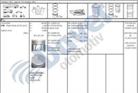 MOTOR PISTON SEGMAN 82.00MM 0.80 FIAT DOBLO 1.9D