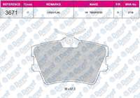 FREN BALATASI ARKA VWA 21748 (VOLKSWAGEN) VW TRANSPORTER T4 2.4 2.5 2.8 (96->)