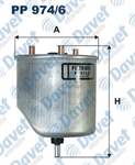 YAKIT FILTRESI 207 1.4-1.6 HDI-308-508-3008-5008-PARTNER TEPEE-BERLINGO-C3-C4 1.6 HDI