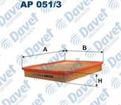 HAVA FILTRESI ASTRA G 99-05 2.0DTI-2.2DTI-2.0DTI 16V / ASTRA H 05> 1.3CDTI-1.7CDTI / ZAFIRA 00-05