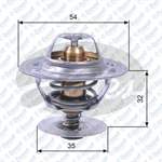 TERMOSTAT A3 A4 A6BORA CADDY 2 GOLF JETTA 2 PASSAT POLO T4 T5 OCTAVIA CORDOBA IBIZA FABIA FELICA