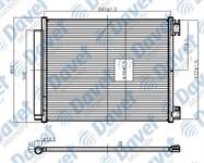KLIMA RADYATORU KONDENSER BRAZING MEGANE IV 1.2TCE / 1.6 16V / 1.5 DCI / 1.6DCI AT/MT SANZUMAN