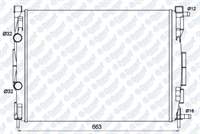 SU RADYATORU RENAULT MEGANE II 02=>SCENIC II/GRAND SCENIC II 1.5-1.9DCI-1.4-1.6-2.0 16V 03=> (35mm) (AL/PL/BRZ)