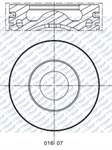 MOTOR PISTON SEGMAN STD 86.00MM PEUGEOT BOXER III - FORD TOURNEO 2.2 TDCI