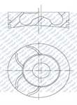 MOTOR PISTON SEGMAN PEUGEOT P206-306-307-406 - PARTNER