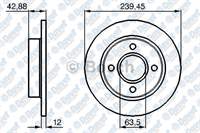 FREN DISKI ON FORD FIESTA 1.25I 16V (95- ) KA 1.3I (96- ) MAZDA 121 III 1996->