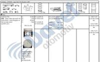 MOTOR SEGMAN 94.80MM 0.40 FARK FIAT DUCATO BOXER JUMPER 01-03 2.8 DUZ OLCU 3×2*2.5