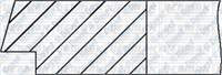 SEGMAN 1.00 (86.00MM) VECTRA A-B ASTRA F OMEGA A-B X20XEV 20NE C20NE ####