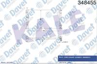 SU RADYATORU FORD MONDEO 1.6 1.8 1.8TD 2.0 16V 92<00 (MT) [BRAZING] [620X394X26]