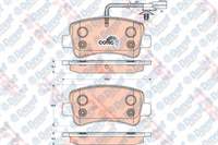 ARKA FREN BALATASI MASTER III-MOVANO B 2.3CDTI 07/10> TEK TEKER