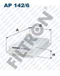 HAVA FILTRESI COROLLA 1.4 D4D (2004-2007) AVENSIS 2.0D4D (2003-2008)