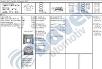 MOTOR PISTON SEGMAN 69.60MM STD 0.20MM KISA OPEL CORSA 1.3 TIGRA MERIVA AGILA FIAT ALBEA 1.3 MTJ DOBLO PALIO 1.3 MTJ SUZUKI 1.3 MTJ Z 13DT EURO 4 4SIL. DIZEL 1248CC 70 PS 18:1 TURBO COMMON RAIL