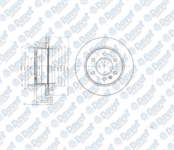 FREN DISKI ARKA (6D 298MM) SPRINTER 906 CRAFTER 06- TEK TEKER