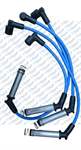 BUJI KABLOSU TAKIM MAVI SILIKON 7MM OPEL ASTRA C14SE / X16SZ LPG`LI ARACLARA OZEL  ####