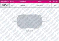 FREN BALATASI ARKA WVA 24610 TOYOTA COROLLA AURIS 1.4 1.6VVTI BENZINLI 07-12