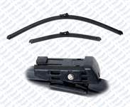 SILECEK SUPURGESI (650MM+380MM) MUZ TIP (BANANA) TEFLONLU FIAT 500L 12-> - FIESTA VI 08->