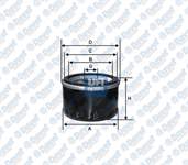 YAG FILTRESI COROLLA 1.4 D4D 04-10 / AURIS 1.4 D4D 07-10 / HILUX VIGO 06>