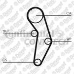 TRIGER KAYISI (138 DIS)(138X230)(STD 1104 8000M 23) GOLF IV BORA CADDY III A3 A4 CORDOBA 1.6 2.0