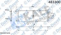 KLIMA RADYATORU PEUGEOT BOXER - CITROEN JUMPER 2.2/3.0HDI - FIAT DUCATO 2.2/3.0JTD 06> (MT) KURUTUCU ILE (BRAZING AL/AL)