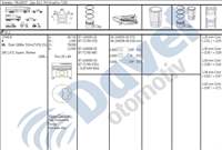 MOTOR PISTON SEGMAN 82.20MM 0.60 FARK PEUGEOT PARTNER SCUDO BERLINGO JUMPY DW8