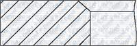 SEGMAN 0.25 (81.01MM) AUDI VW 1.6 1.8 BENZINLI ABM / DS ####
